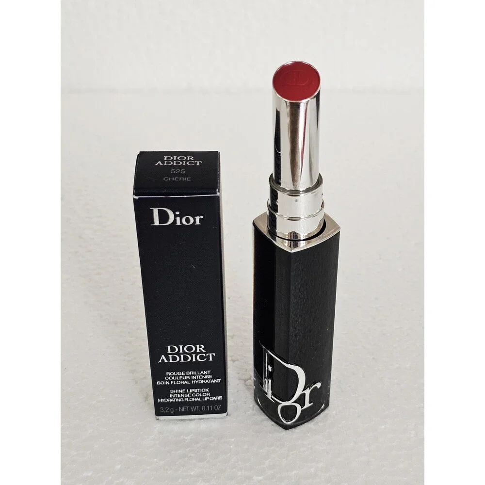DIOR Dior Addict Shine Lipstick 525 CHERIE New In Box